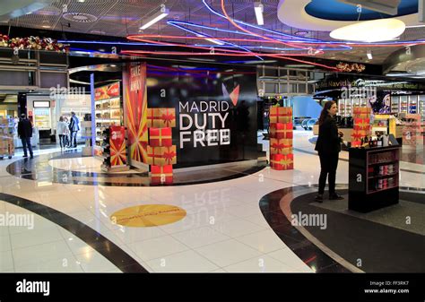 duty free stores madrid airport.